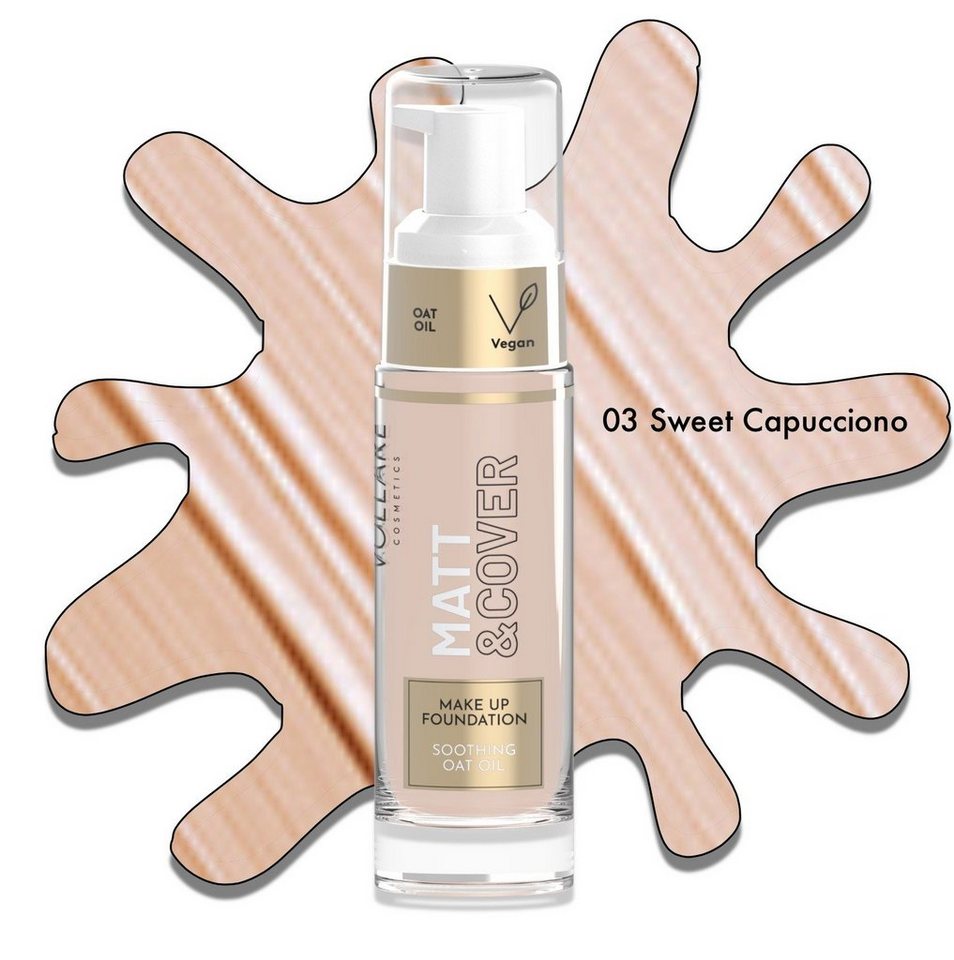 Vollarè Cosmetics Foundation Vollarè Cosmetics Make Up Foundation flüssige langanhaltende 24h Vollarè Cosmetics Foundation Vollarè Cosmetics Make Up Foundation flüssige langanhaltende 24h von Vollarè Cosmetics