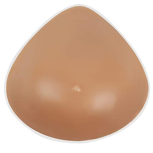 Vollence One Piece D Cup Triangular Silikonbrüste Silikon Brust Brustform Brustformen Falsche Brüste Künstliche Mastektomie Prothese Transvestiten Crossdressers Konkav-BH-Polster von Vollence