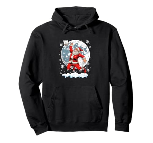 Santa Christmas Costume Playing Volleyball Player Lover Kids Pullover Hoodie Santa Christmas Costume Playing Volleyball Player Lover Kids Pullover Hoodie von Volleyball Christmas Costume