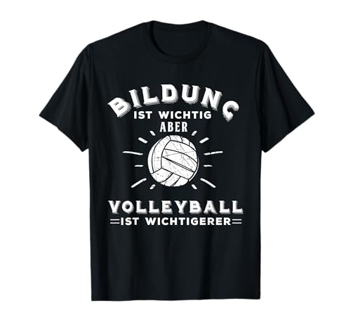 Volleyball Geschenke & Ideen - Herren Beach Volleyball Volleyballspieler - Volleyballer T-Shirt, Schwarz, S, Klassisch, V-Ausschnitt, Kurzarm Volleyball Geschenke & Ideen - Herren Beach Volleyball Volleyballspieler - Volleyballer T-Shirt, Schwarz, S, Klassisch, V-Ausschnitt, Kurzarm von Volleyball Geschenke & Ideen