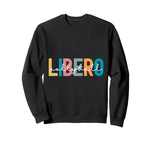 Volleyball Libero Position Retro Design Herren Damen Jugend Sweatshirt Volleyball Libero Position Retro Design Herren Damen Jugend Sweatshirt von Volleyball Libero Player Gear Retro Sports