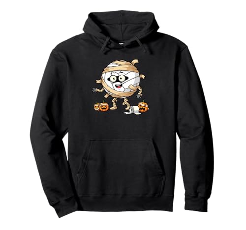 Lustiger Volleyball, Mama, Kürbis, Halloween, Kinder, Herren und Damen Pullover Hoodie von Volleyball Lovers Cute Halloween Outfits Boy Girl
