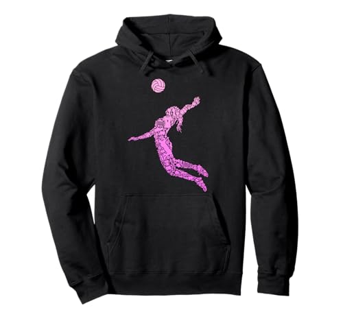 Volleyball Mädchen Volleyballerin Damen Frauen Pullover Hoodie von Volleyball Mädchen Geschenkideen