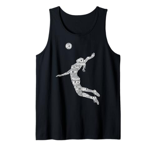 Volleyball Mädchen Volleyballerin Frauen Damen Tank Top von Volleyball Mädchen Geschenkideen