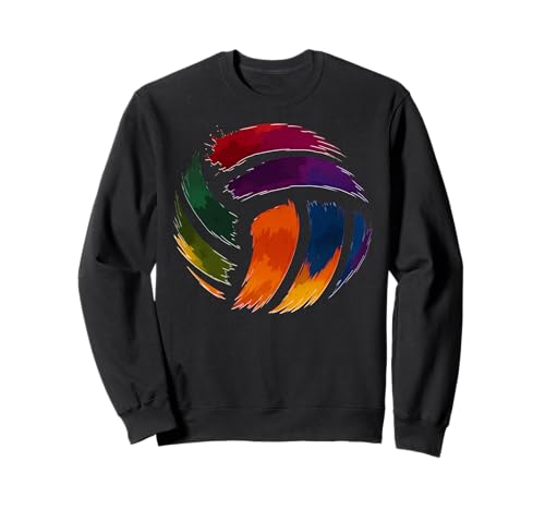 Bunter Volleyballspieler oder Team für Mädchen, Frauen, Kinder Sweatshirt Bunter Volleyballspieler oder Team für Mädchen, Frauen, Kinder Sweatshirt von Volleyball Players