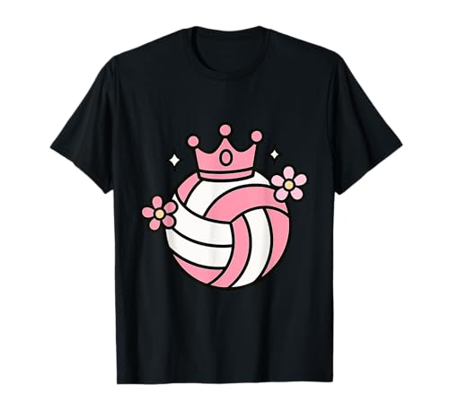 Proud Volleyball Mama Stütze am Spielfeldrand T-Shirt von Volleyball Queen Gifts