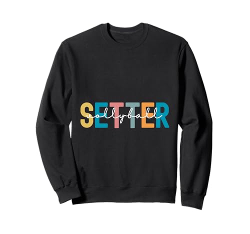Volleyball-Setter-Spieler, Retro-Stil, für Herren, Damen, Kinder Sweatshirt Volleyball-Setter-Spieler, Retro-Stil, für Herren, Damen, Kinder Sweatshirt von Volleyball Setter Player Gear Retro Sports