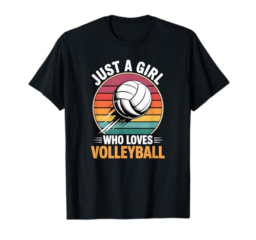 Volleyball für Mädchen T-Shirt von Volleyball Shirts & Gifts for Girls