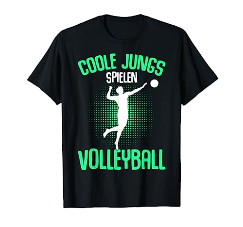 Coole Jungs spielen Volleyball Volleyballer Kinder Jungen T-Shirt von Volleyball Spieler Geschenkideen