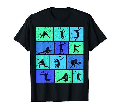 Volleyball Volleyballer Jungen Kinder Männer T-Shirt von Volleyball Spieler Geschenkideen