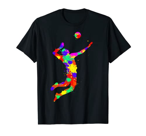 Volleyball Volleyballer Männer Jungen Kinder T-Shirt von Volleyball Spieler Geschenkideen