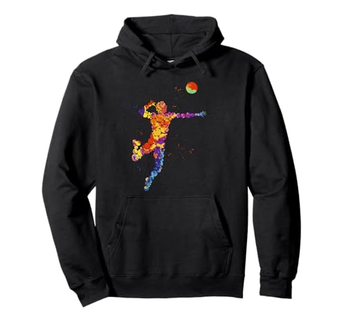 Junge Männer Grafik Volleyball Spieler Coach Volley Pullover Hoodie von Volleyball Spieler Trainer Kleidung