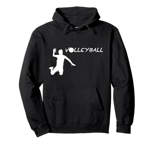 Volleyball Beachvolleyball für Herren und Jungs Pullover Hoodie Volleyball Beachvolleyball für Herren und Jungs Pullover Hoodie von Volleyball Zubehör
