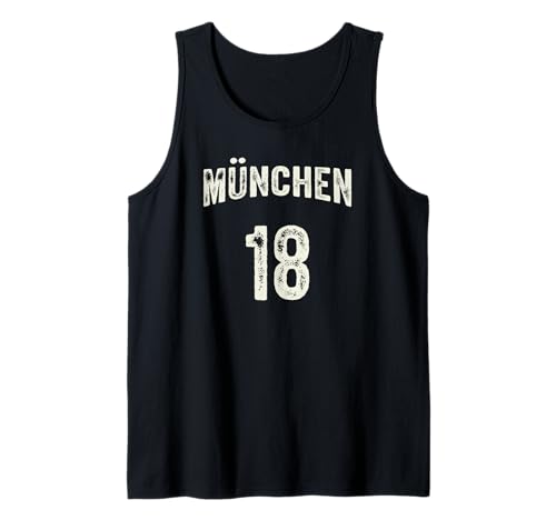18. Geburtstag München Junge Mädchen Tank Top von Volljährig und Spass dabei 18 Jahre