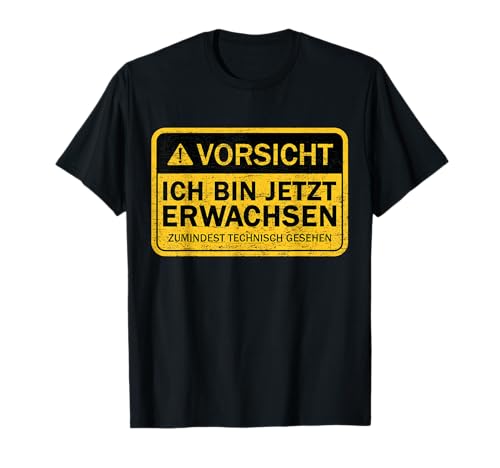 18. Geburtstag Junge Mädchen 18 Jahre 2007 Lustig Geschenk T-Shirt von T-Shirt 18. Geburtstag Junge Mädchen 18 Jahre Deko