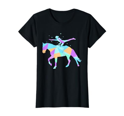 Voltigieren Pferde Mädchen Geschenk Pferd Mädchen Voltigieren Pferdesport Reiten Voltigier T-Shirt Schwarz S Klassisch geschnitten Halbarm Rundhals-Ausschnitt Damen & Mädchen Voltigieren Pferde Mädchen Geschenk Pferd Mädchen Voltigieren Pferdesport Reiten Voltigier T-Shirt Schwarz S Klassisch geschnitten Halbarm Rundhals-Ausschnitt Damen & Mädchen von Voltigieren Pferde Mädchen Geschenk Pferd