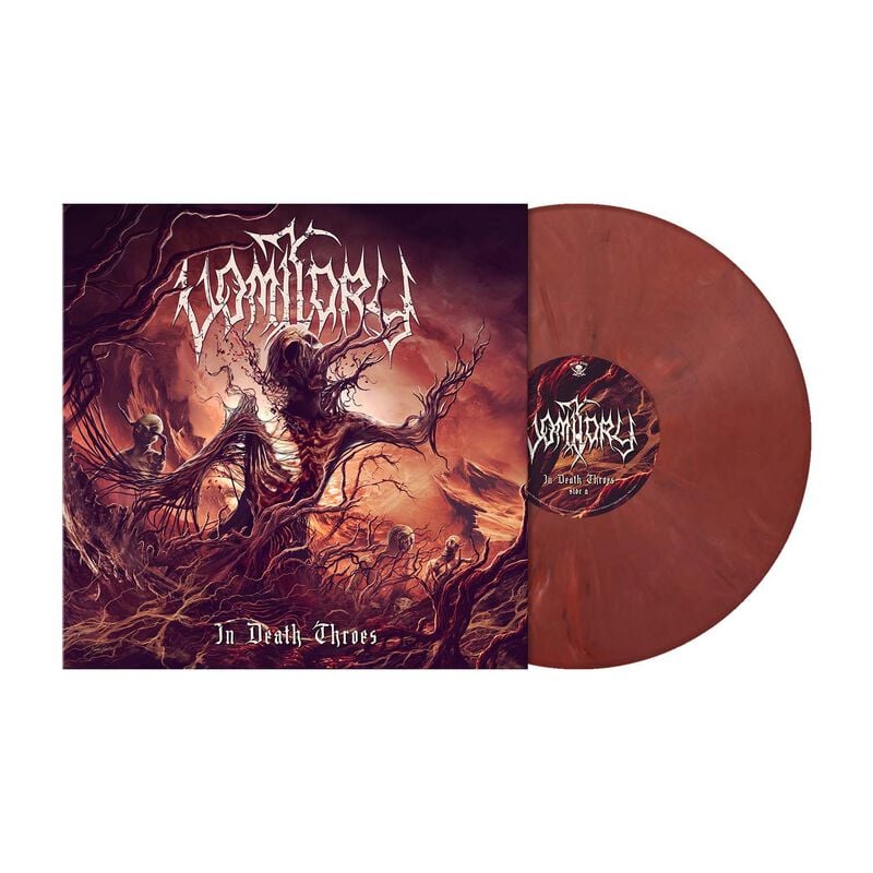 Vomitory In Death Throes LP multicolor von Vomitory