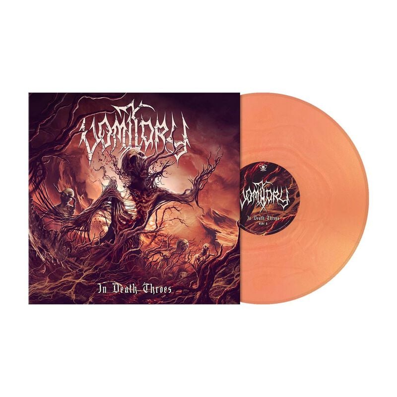 Vomitory In Death Throes LP multicolor von Vomitory