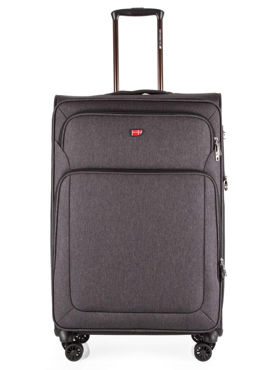 Von Cronshagen - Von Crønshagen 4-Rollen-Koffer Henrik L #02/01/01/351-1-75 Anthracite von Von Cronshagen