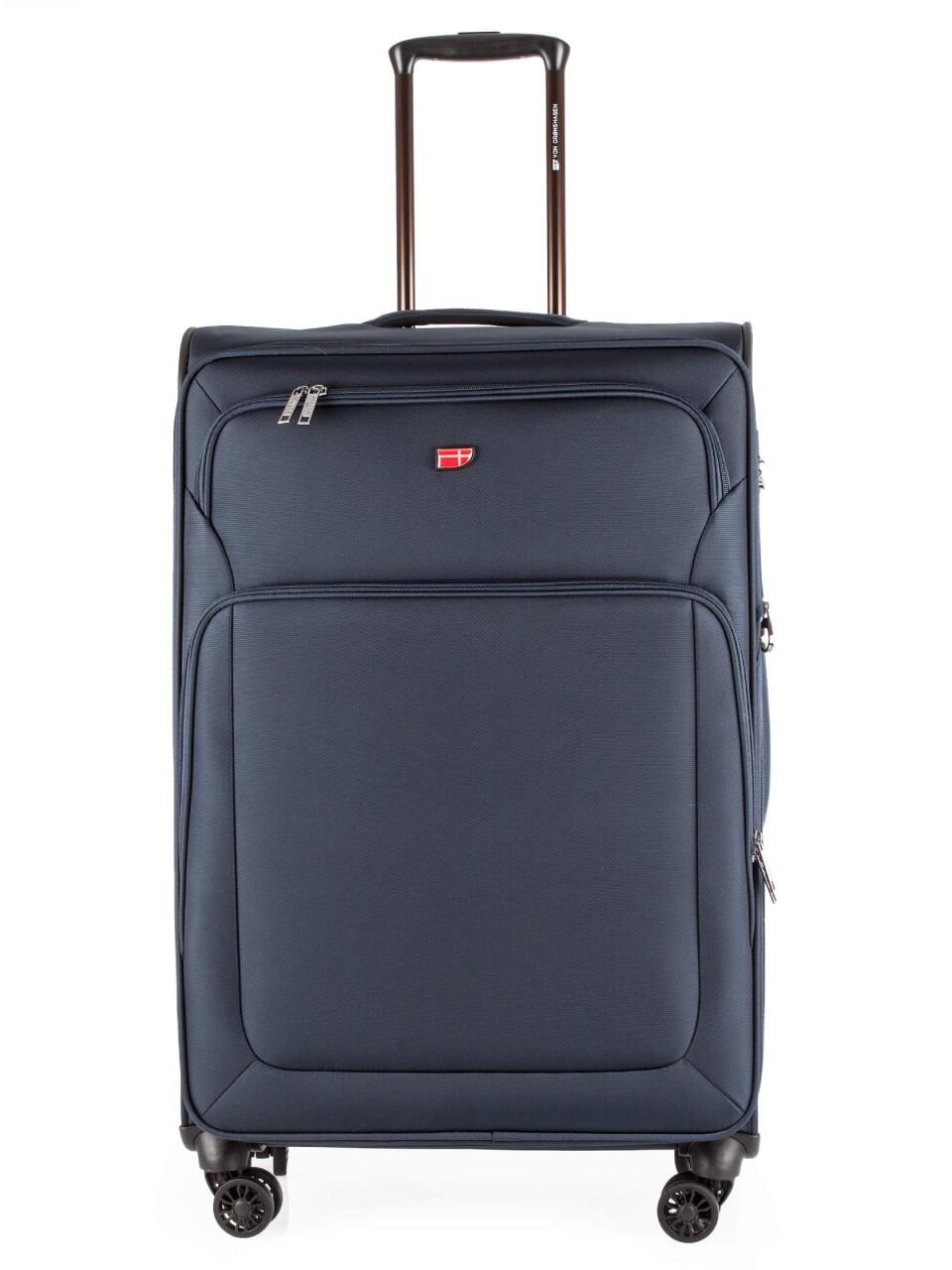 Von Cronshagen - Von Crønshagen 4-Rollen-Koffer Henrik L #02/01/01/351-1-75 marine von Von Cronshagen