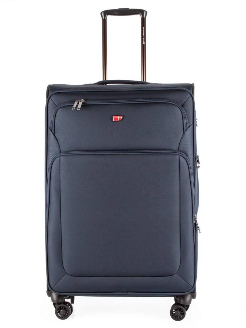Von Cronshagen - Von Crønshagen 4-Rollen-Koffer Henrik L #02/01/01/351-1-75 marine von Von Cronshagen