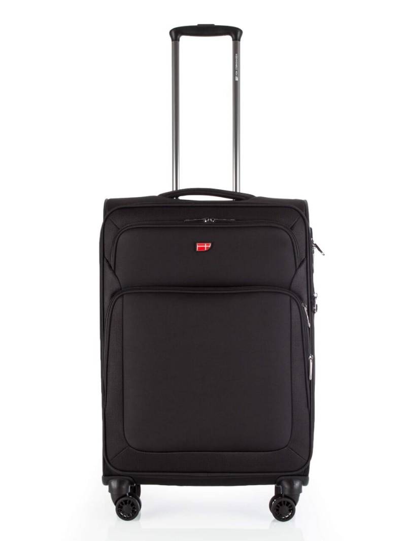 Von Cronshagen - Von Crønshagen 4-Rollen-Koffer Henrik M #02/01/01/351-1-65 Black von Von Cronshagen