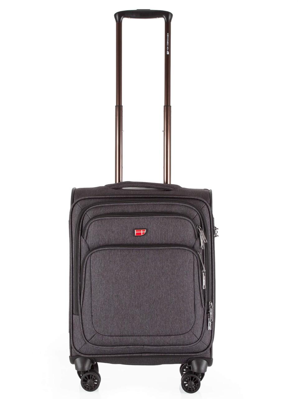 Von Cronshagen - Von Crønshagen 4-Rollen-Koffer Henrik S #02/01/01/351-1-55 Anthracite von Von Cronshagen
