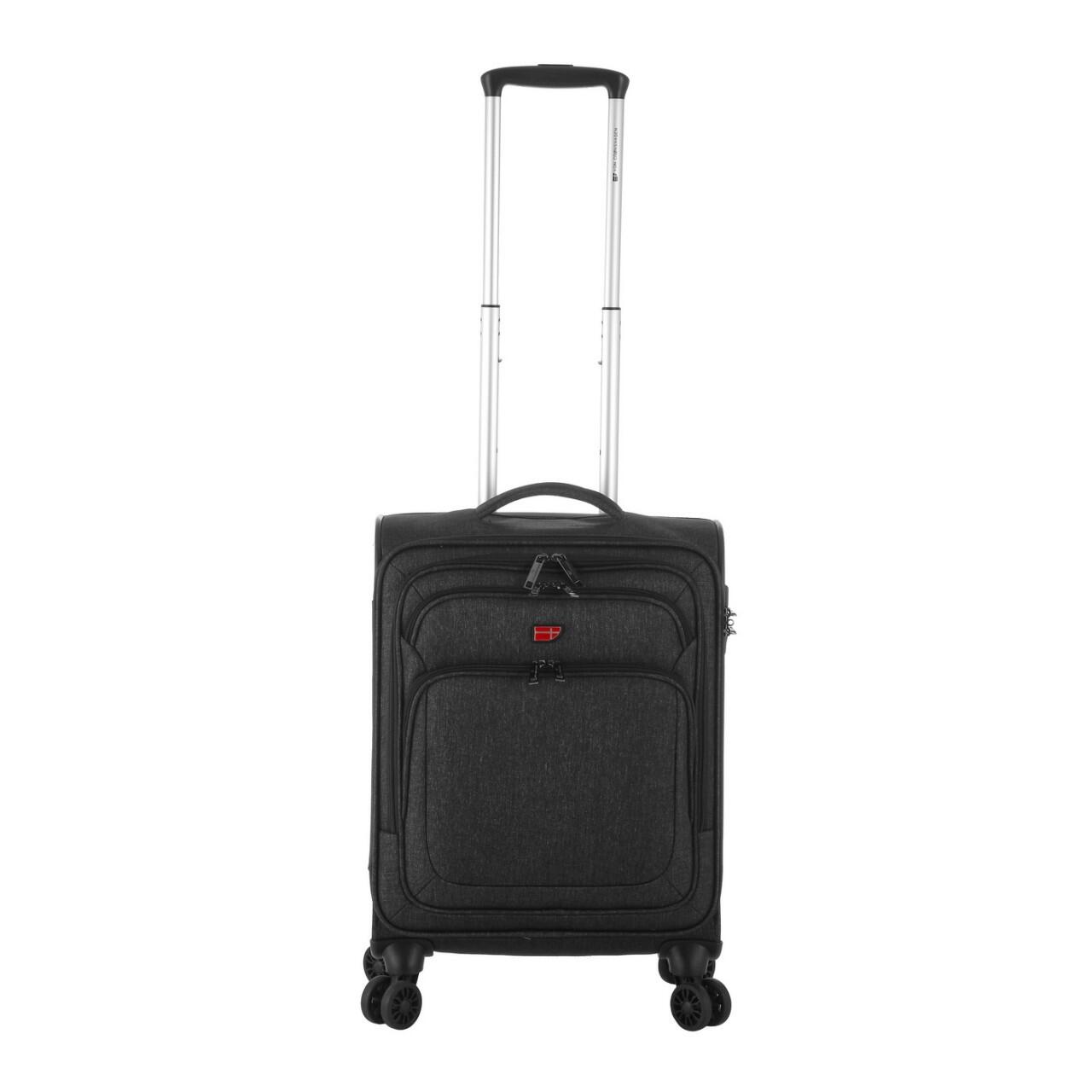 Von Cronshagen - Von Crønshagen 4-Rollen-Koffer Henrik S #02/01/01/351-1-55 Black von Von Cronshagen