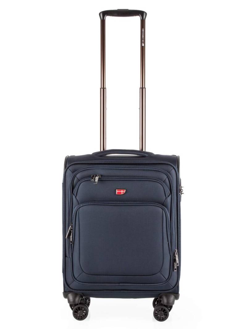 Von Cronshagen - Von Crønshagen 4-Rollen-Koffer Henrik S #02/01/01/351-1-55 marine von Von Cronshagen