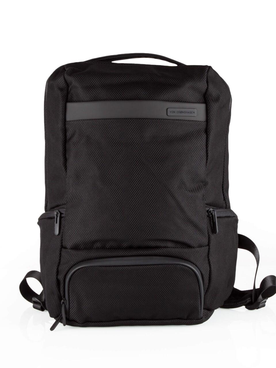 Von Cronshagen - Von Crønshagen Laptoprucksack Knut #02/21/05/498-2 Schwarz von Von Cronshagen