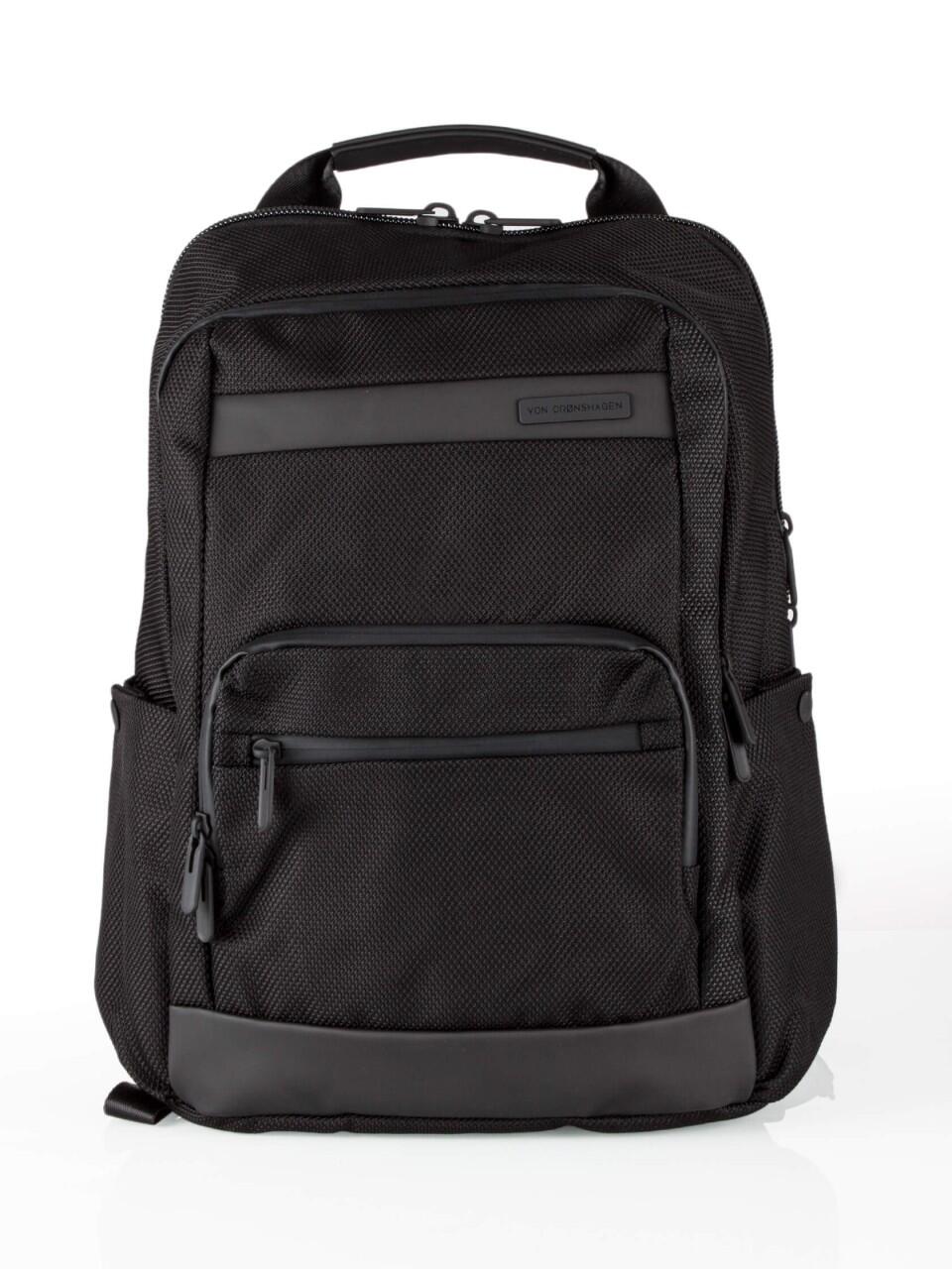 Von Cronshagen - Von Crønshagen Laptoprucksack Leif #02/21/05/498-1 Schwarz von Von Cronshagen