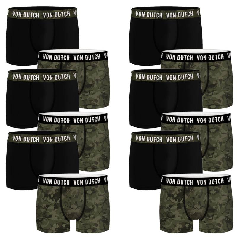 12er Pack Von Dutch Basic Boxer Boxershorts Herren Unterwäsche VD1BCX2CAM von Von Dutch