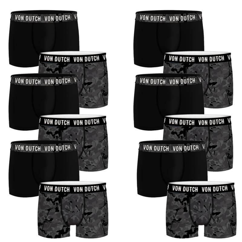 12er Pack Von Dutch Basic Boxer Boxershorts Herren Unterwäsche VD1BCX2CAM von Von Dutch