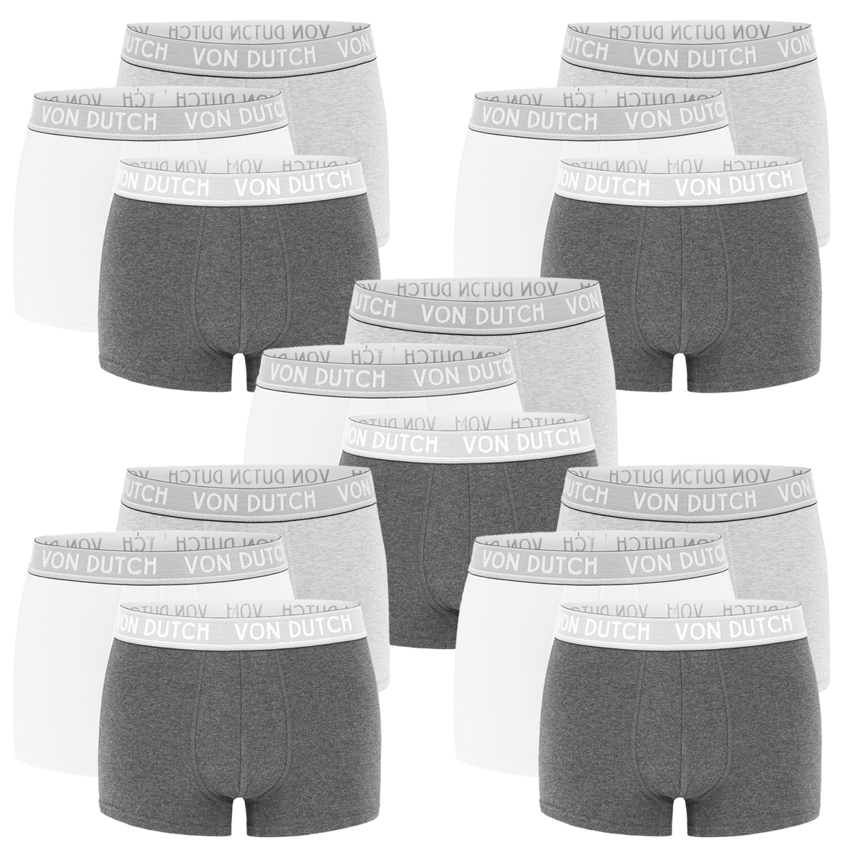 15er Pack Von Dutch Original Boxer Brief Boxershorts Herren Unterwäsche VD1BCX3O... von Von Dutch