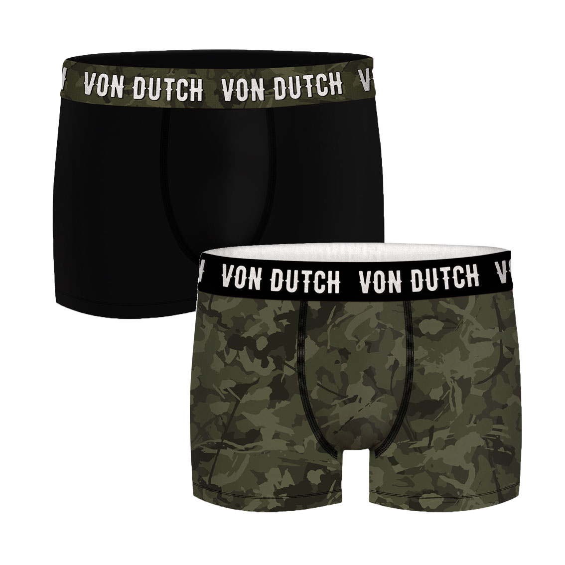 2er Pack Von Dutch Basic Boxer Boxershorts Herren Unterwäsche VD1BCX2CAM 2er Pack Von Dutch Basic Boxer Boxershorts Herren Unterwäsche VD1BCX2CAM von Von Dutch