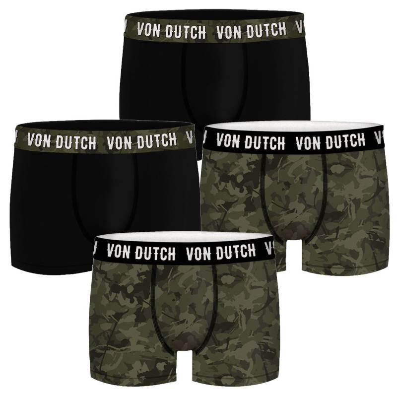 4er Pack Von Dutch Basic Boxer Boxershorts Herren Unterwäsche von Von Dutch