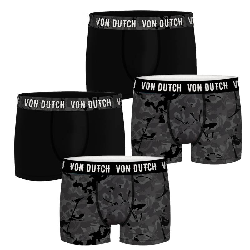 4er Pack Von Dutch Basic Boxer Boxershorts Herren Unterwäsche von Von Dutch
