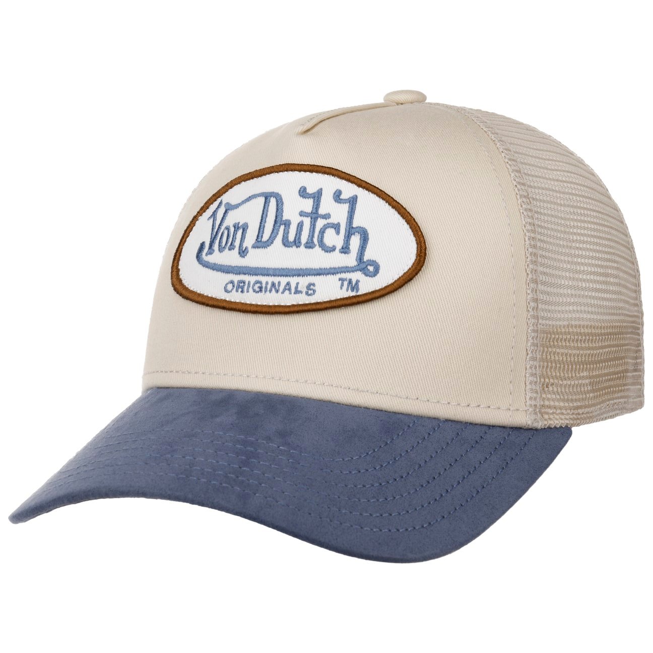 Boston Oval Patch Trucker Cap by Von Dutch Boston Oval Patch Trucker Cap by Von Dutch von Von Dutch