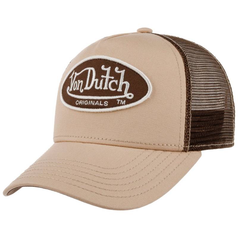 Boston Oval Patch Trucker Cap by Von Dutch von Von Dutch