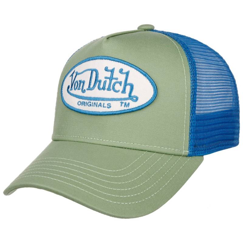 Boston Oval Patch Trucker Cap by Von Dutch von Von Dutch