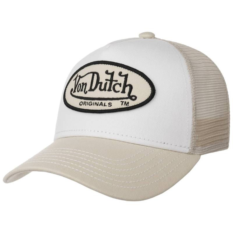 Boston Oval Patch Trucker Cap by Von Dutch von Von Dutch