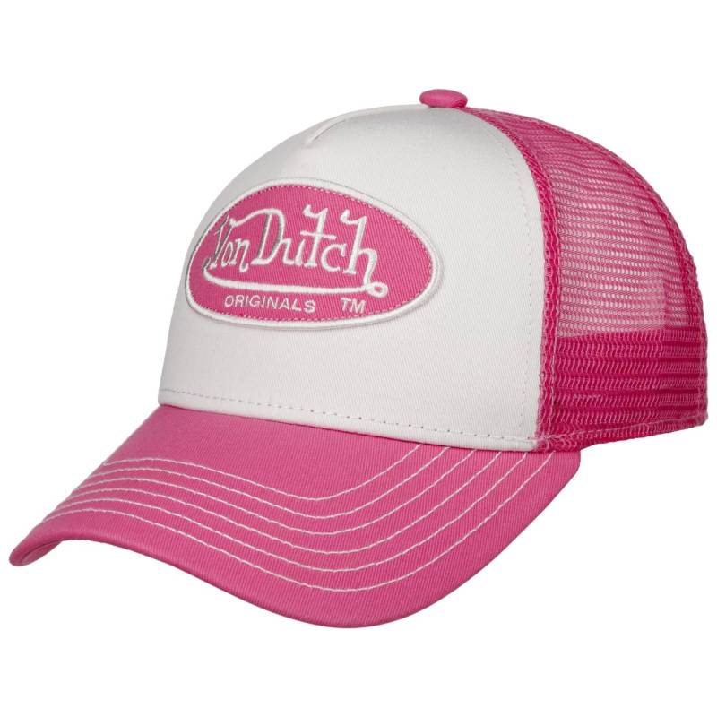 Boston Oval Patch Trucker Cap by Von Dutch von Von Dutch