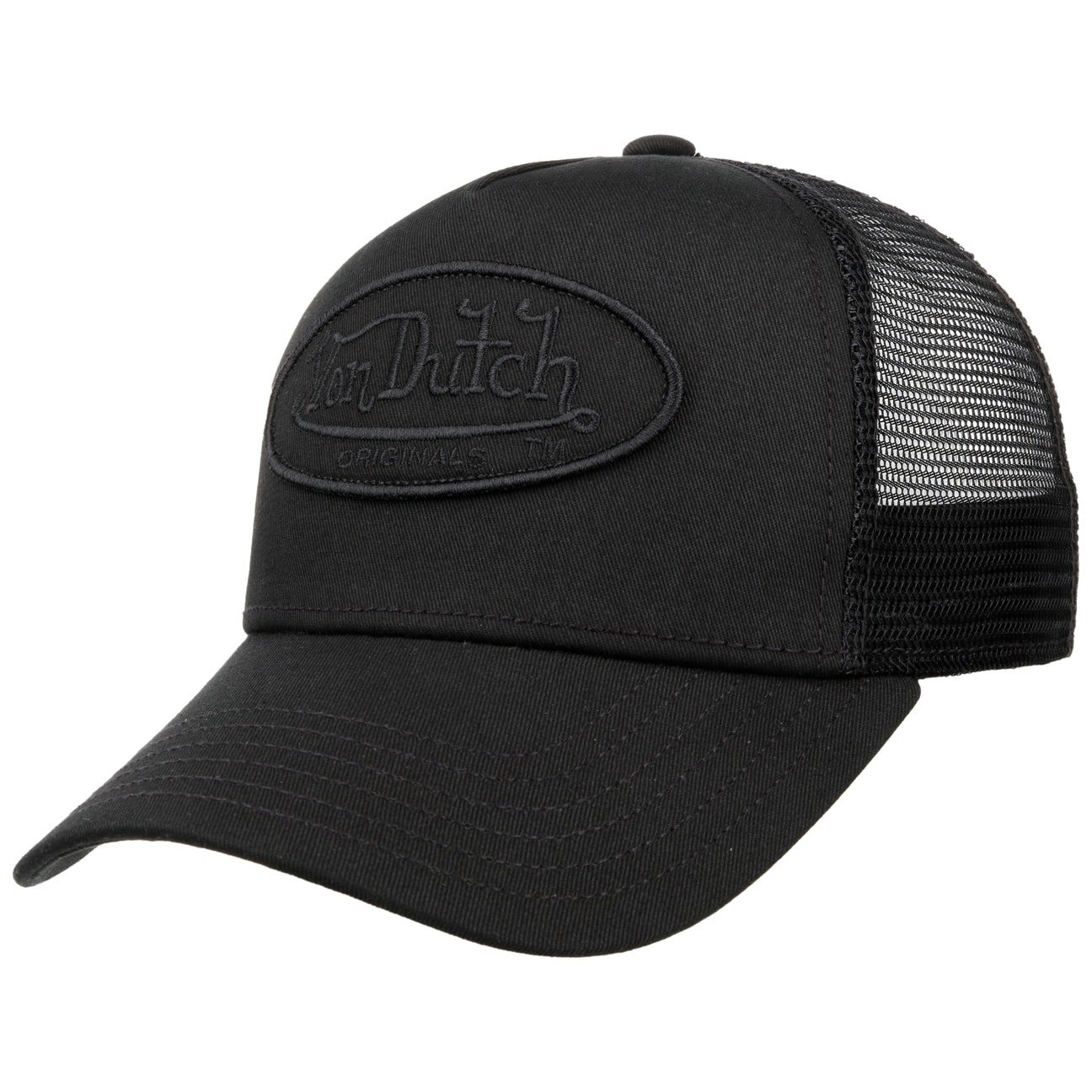 Boston Oval Patch Trucker Cap by Von Dutch Boston Oval Patch Trucker Cap by Von Dutch von Von Dutch