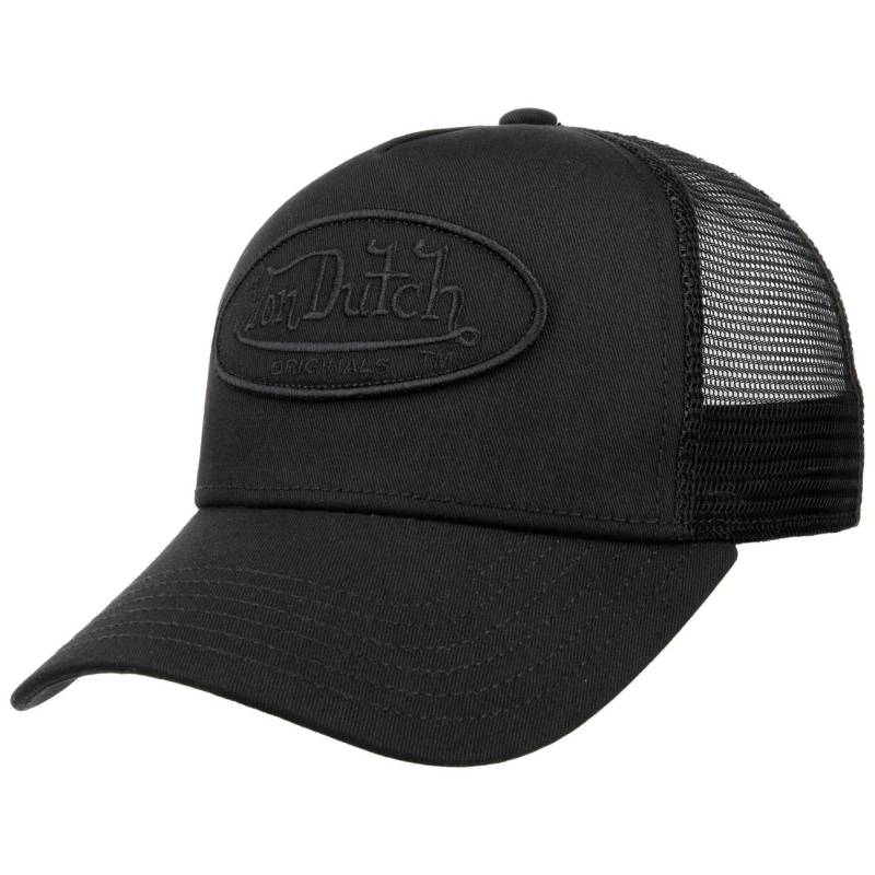 Boston Oval Patch Trucker Cap by Von Dutch von Von Dutch