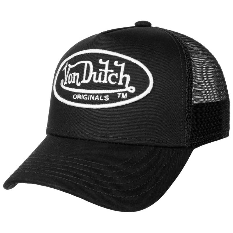 Boston Oval Patch Trucker Cap by Von Dutch von Von Dutch