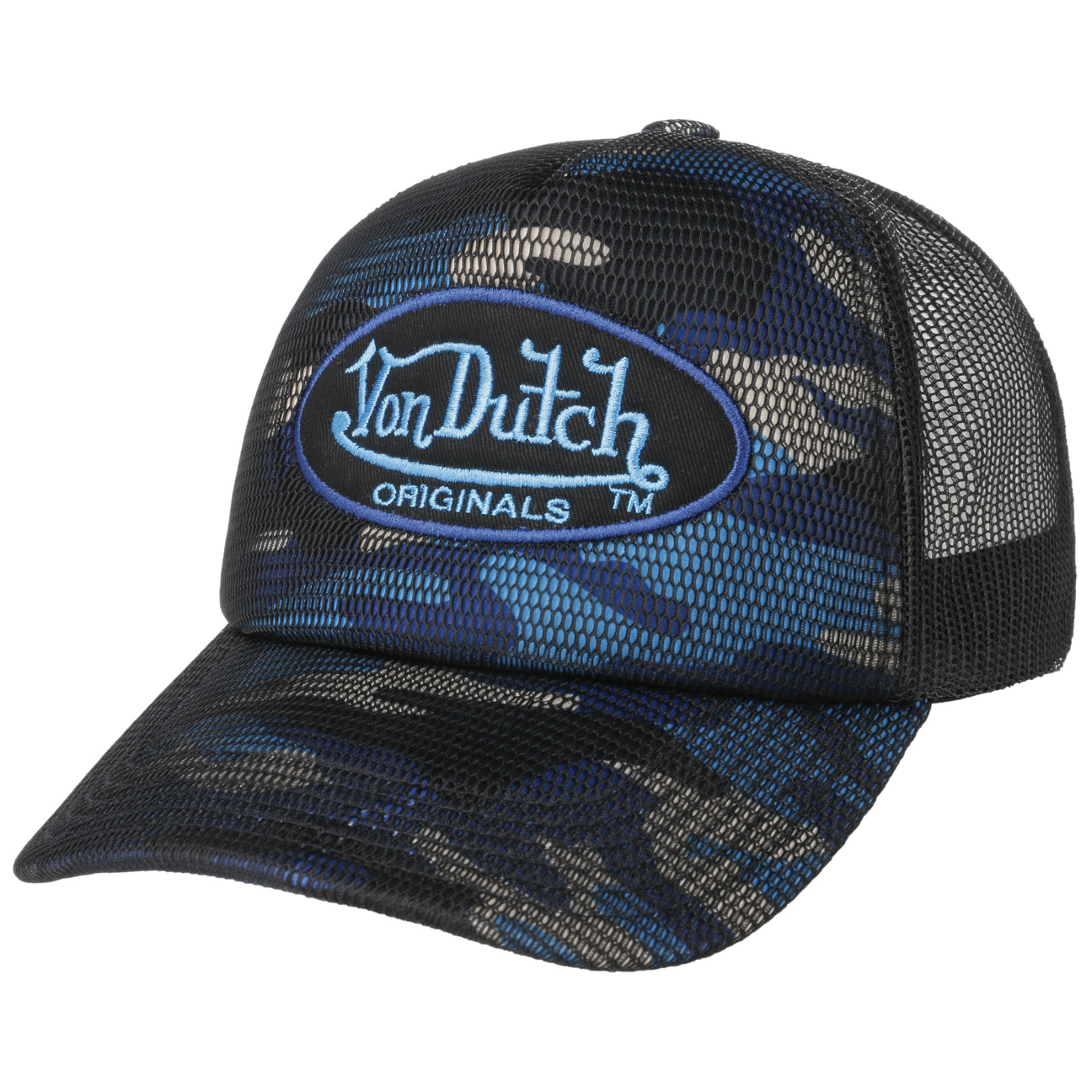 Camo Foam Trucker Cap by Von Dutch von Von Dutch