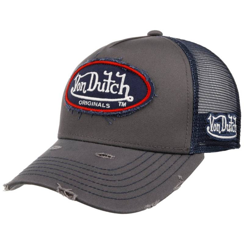 Kalmar Oval Patch Trucker Cap by Von Dutch von Von Dutch