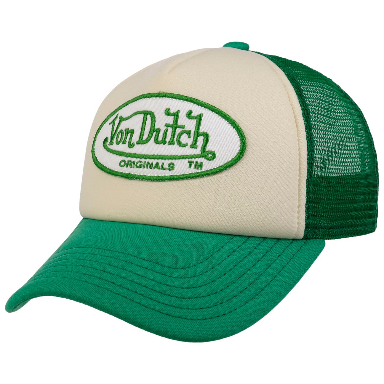 Tampa Oval Patch Foam Trucker Cap by Von Dutch von Von Dutch