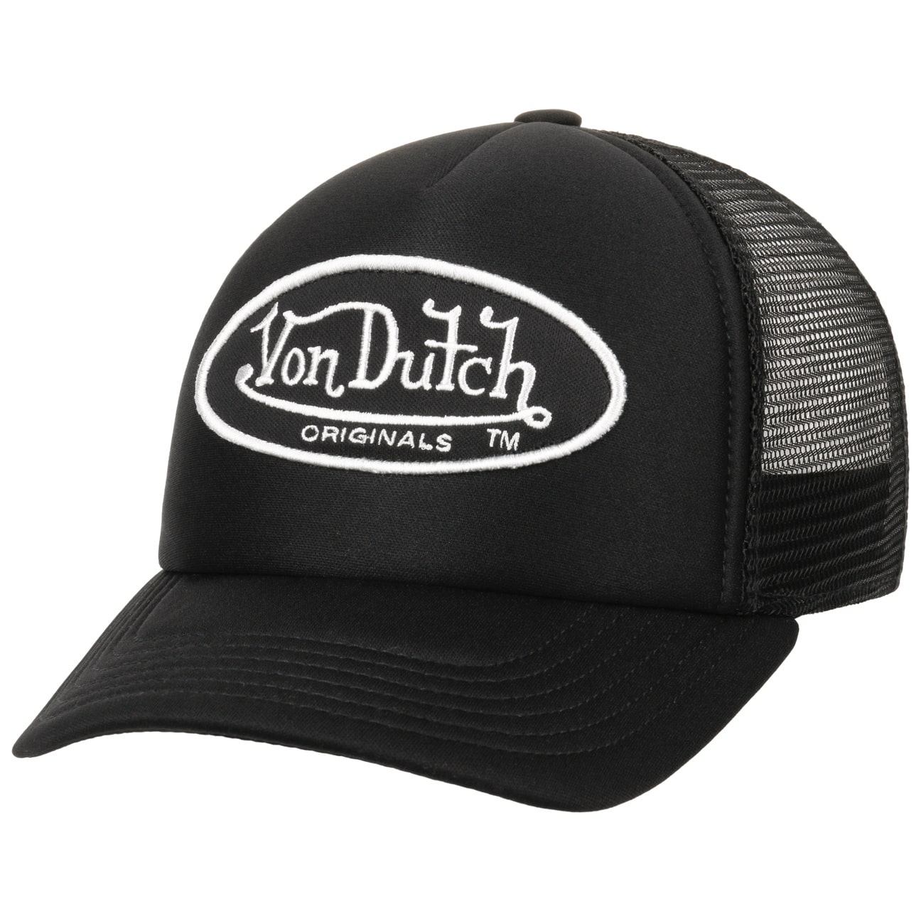 Tampa Oval Patch Foam Trucker Cap by Von Dutch Tampa Oval Patch Foam Trucker Cap by Von Dutch von Von Dutch
