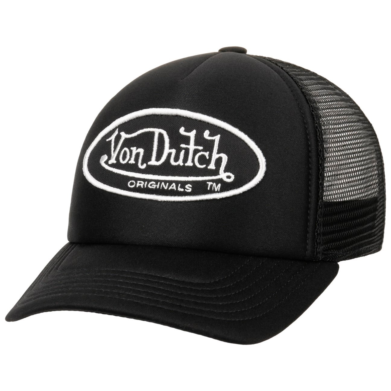 Tampa Oval Patch Foam Trucker Cap by Von Dutch Tampa Oval Patch Foam Trucker Cap by Von Dutch von Von Dutch